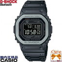 正規新品 人気の角型デジタル CASIO G-SHOCKORIGIN/オリジン スクエア フルメタル メンズタフソーラー電波 ステンレス Bluetooth 通信機能 マルチバンド6 20気圧防水 ブラック 反転液晶 GMW-B5000MB-1JF