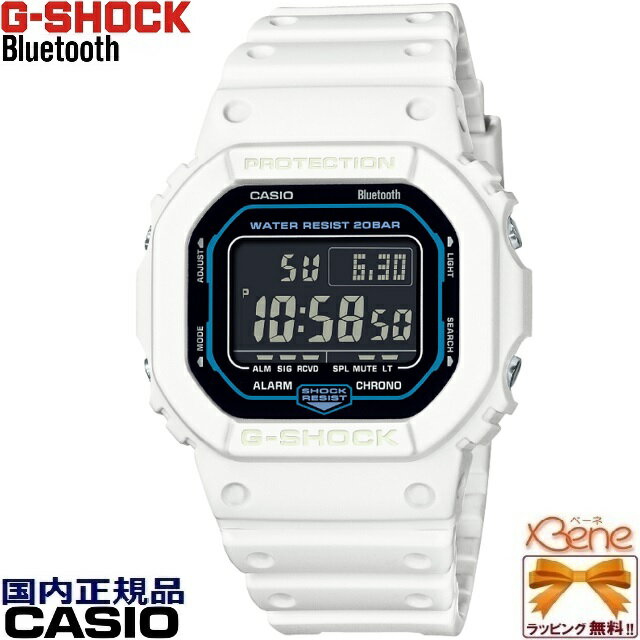  '23-7 ѷ/ǥ  ȿžվ CASIO G-SHOCK SCI-FI WORLD Bluetooth ɥ 20ɿ 6ɽ ߸٥ ۥ磻ȡߥ֥å ֥롼 DW-B5600SF-7JF