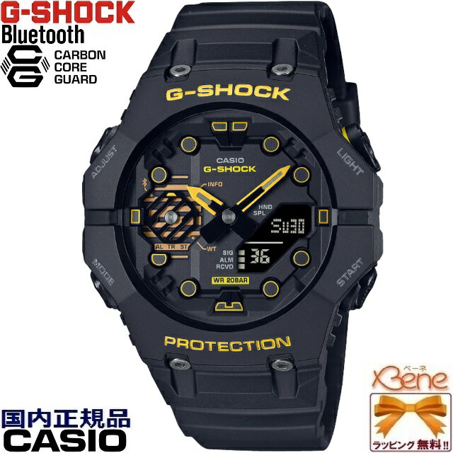 '23-10 Caution Yellow/󥤥 ݷι¤ 饦 ʥǥ  Bluetooth CASIO G-SHOCK/ å ܥ󥳥 ɥ ȿžվ ֥åߥ GA-B001CY-1AJF