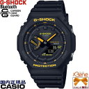 '23-10 Caution Yellow/R[VCG[ IN^S p AifW ^t\[[ Bluetooth CASIO G-SHOCK/JVI W[VbN J[{RAK[h [h^C ]t ubN~CG[ GA-B2100CY-1AJF