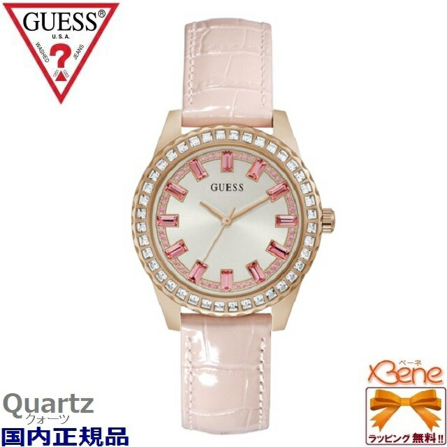新品未使用 GUESS 腕時計 ピンク｜腕時計