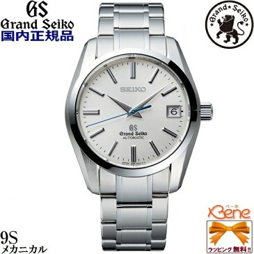 [新品!希少な旧モデル正規品/送料無料]GRAND SEIKO/グランドセイコー オートマチック 自動巻き(手巻き付) 35石 最大巻上時約72時間持続 カレンダー機能 ブライトチタン サファイアガラス シルバー 丸型 白文字板 メカニカル SBGR059 10気圧防水