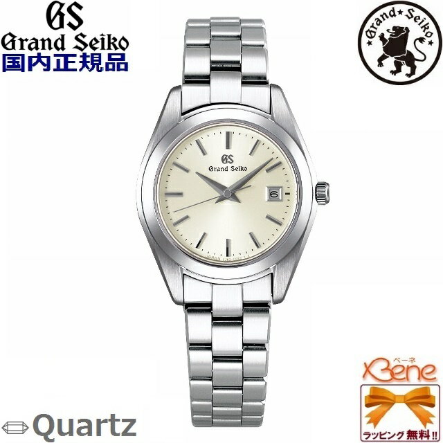 正規新品 5年保証 日本製 電池式 GRAND SEIKO/グランドセイコー Heritage Collection レディースクオーツ 年差±10秒 丸型 10気圧防水 カレンダー(日付)機能つき ステンレス サファイヤガラス シルバー×シャンパンゴールド STGF265:4J52