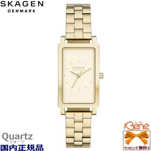 新品正規 SKAGEN/スカーゲン HAGEN/ハーゲン クオーツ レディース アナログ ステンレス 3気圧防水 3針 角型 ゴールド SKW3098 新品正規 SKAGEN/スカーゲン HAGEN/ハーゲン クオーツ レディース アナログ ステンレス 3気圧防水 3針 角型 ゴールド SKW3098