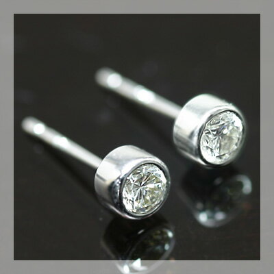 0.3ct ダイヤモンド スマートピアス PT...の紹介画像2