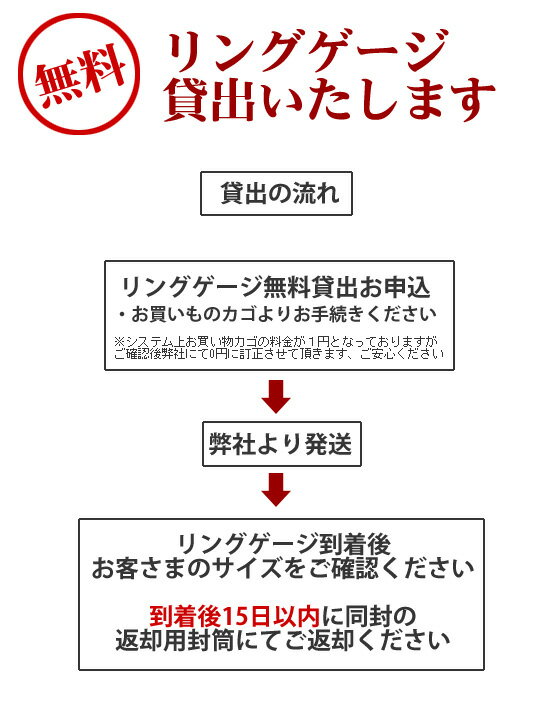 ◆リングゲージ無料貸出（#1〜#30用）ダイヤモンドやカラーストーンリング（指輪）サイズのお悩み解消※配送は郵便にてお届けとなります 誕生石 4月