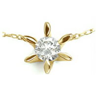 「ルーメン」ブリリアントカットダイヤモンドペンダント ※チェーン、鑑定カード付き 誕生石 4月　PT900 K18 K10対応　PT,K18はご注文後弊社で金種選択に記載のある金額を加算しご連絡します 【bn281】