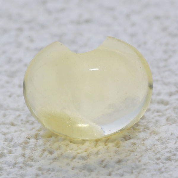 ☆シトリン 猫 カボション 10×8mm 2.45ct 限定1個※こちらのルースを使用してのカスタマイズもお受けでき..