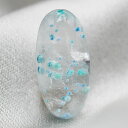 【ポイント10倍】 ☆ブラジル産 メデューサクオーツ　パライバクォーツ 俵 4.49ct 限定1個※こちらのルースを使用してのカスタマイズもお受けできます。