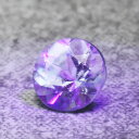 【ポイント10倍】 ☆希少石 UV蛍光 2.5mm 0.07ct ベニトアイト ラウンド 限定1個※こちらのルースを使用してのカスタマイズもお受けでき..