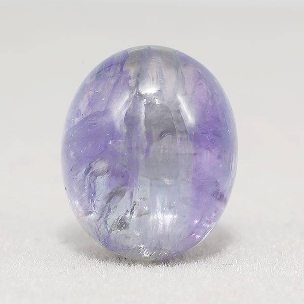 ☆バイカラータンザナイト オーバルカボション 5.64ct1個限定※こちらのルースを使用してのカスタマイズもお受けできます。誕生石12月 【クリスマス】【xmas】