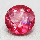 【GWは最大25％OFF日替SALE】 ☆タンザニア産 UV蛍光 スピネル ラウンド 0.84ct 1個限定※こちらのルースを使用してのカスタマイズもお受けできます。誕生石8月