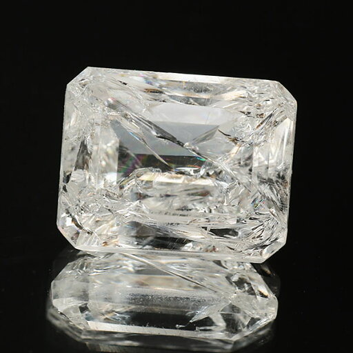 ☆爆裂水晶 3.47ct オクタゴン 限定1個 ※こちらのルースを使用してのカスタマイズもお受けできます。 ☆爆裂水晶 3.47ct オクタゴン 限定1個 ※こちらのルースを使用してのカスタマイズもお受けできます。