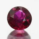 ☆鑑別書付 ピジョンブラットルビー ラウンド 0.28ct 限定1個 ※こちらのルースを使用してのカスタマイズもお受けできます。誕生石7月