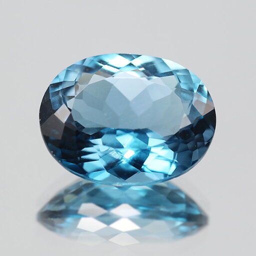 ☆ロンドンブルートパーズ オーバル 3.98ct 限定1個 ※こちらのルースを使用してのカスタマイズもお受けできます。誕生石11月 ☆ロンドンブルートパーズ オーバル 3.98ct 限定1個 ※こちらのルースを使用してのカスタマイズもお受けできます。誕生石11月