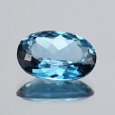 【ハロウインevent 11/4迄】 ☆ロンドンブルートパーズ オーバル 3.67ct 限定1個 ※こちらのルースを使用してのカスタマイズもお受けできます。誕生石11月