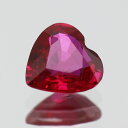 【選べる10%OFFかP10倍】 ☆鑑別書付 ミャンマー産 ピジョンブラットルビー ハート 0.43ct 限定1個 ※こちらのルースを使用してのカスタマイズもお...