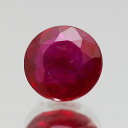 【最大20%OFF夏色キャンペーン開催中】 ☆鑑別書付 5.2mm 0.658ct ピジョンブラットルビー ラウンド 限定1個 ※こちらのルースを使用してのカス...