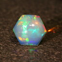 【最大20%OFF夏色キャンペーン開催中】 ☆エチオピア オパール カボション ヘキサゴン 3ct 限定1個 ※こちらのルースを使用してのカスタマイズもお受けで...
