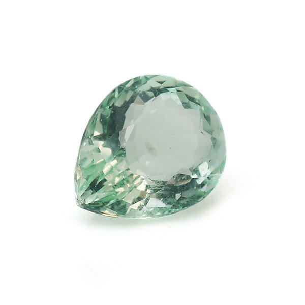 ベーネ・ベーネの☆ UV蛍光 パライバカラー フローライト ペアシェイプ 2.28ct 限定1個 ※こちらのルースを使用してのカスタマイズもお受けできます。｜アングル3