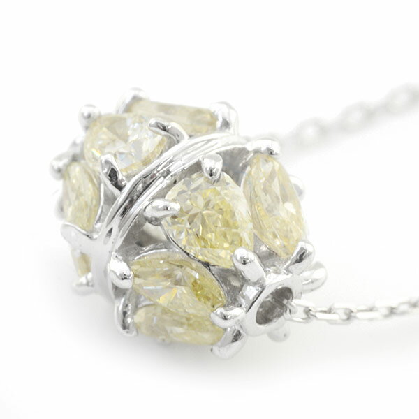 乐天商城 - 0.5ct ロンデルデザインダイヤモンドペンダント（チェーン付） 　PT900 K18 K10対応　PT,K18はご注文後弊社で金種選択に記載のある金額を加算しご連絡します