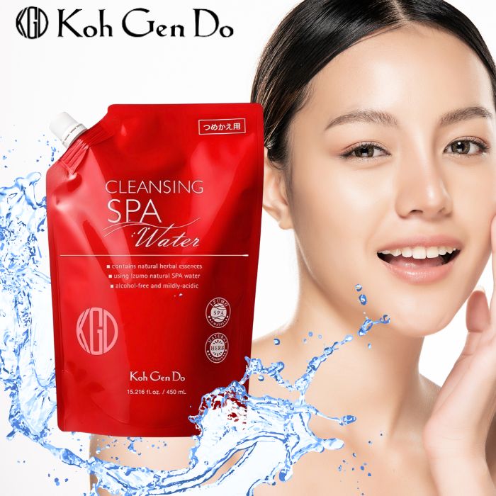 江原道 クレンジングウォーター 450ml Koh Gen Do コウゲンドウ つめかえ用 正規品 弱酸性 ミネラル 温泉水 ハーブ オイルフリー アルコールフリー W洗顔不要 肌のうるおい あす楽 送料無料のサムネイル