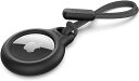 Belkin AirTag ケース ストラップ 保護カバー ブラック 自転車 財布 子供 安全 紛失防止 盗難防止 F8W974btBLK-A