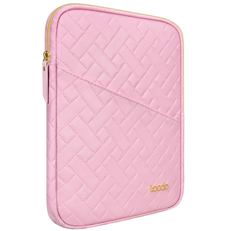 Lacdo タブレットスリーブケース 対応機種 11インチiPad A16 / 11インチiPad Air M3 M2 / 11インチiPad Pro M4 / 10.9インチiPad / 10.2インチiPad / 10.9インチiPad Air, 三星 Galaxy Tab A9+ Bag, Fit Magic Keyboard、サクラピ