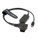 USB-C 5V 2A 電源ケーブル Blackmagic Design Micro Converter用 D-tap to Type-Cケーブル Alvin's Cable 60cm|24インチ(3)