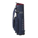 オノフ(ONOFF) ゴルフ 杢調シリーズ Caddie Bag キャディバッグ 7型 47インチ対応 OB1225-04 NAV ネイビー(4)