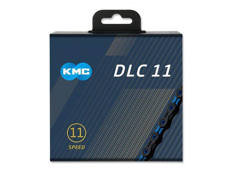 KMC X11 DLC チェーン 11S/11速/11スピード 用 (ブルー) [並行輸入品]