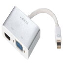 LINDY Mini DisplayPort-HDMI・VGA マルチ変換アダプタ(型番:41043)(2)