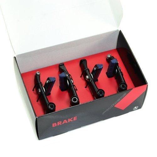 ٥ͥեȥåפ㤨FOURIERS BR-S005 Direct Mount Aero V-Brake Set, Front and Rear, For Giant Propel, Black, DS1100פβǤʤ38,149ߤˤʤޤ