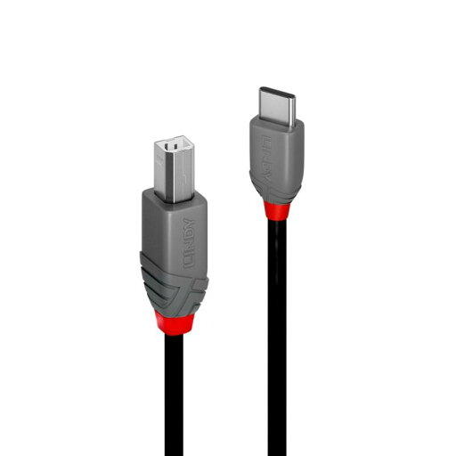 LINDY 1m ANTHRA LINE USB2.0 Type-C to Type-Bケーブル(型番:36941) LINDY 1m ANTHRA LINE USB2.0 Type-C to Type-Bケーブル(型番:36941)