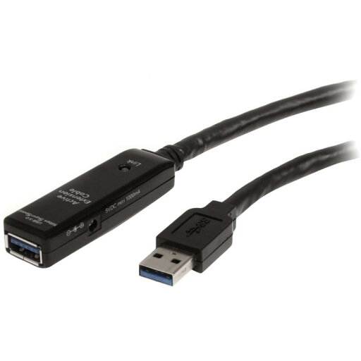 StarTech.com USB 3.0 アクティブ延長ケーブル StarTech.com USB 3.0 アクティブ延長ケーブル