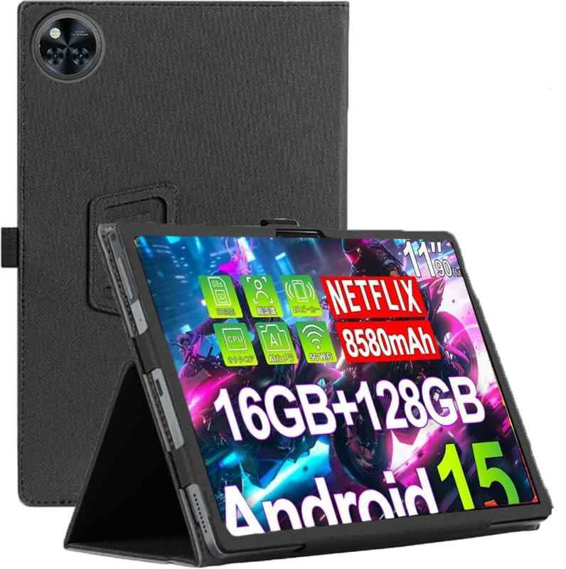 For DOOGEE U11 ケース 保護ケース【BAOLINTX】スタンド機能 角度調整 高級PU レザー 擦り傷防止 磁気吸着 全面保護型 保護ケース DOOGEE U11 タブレット ケース