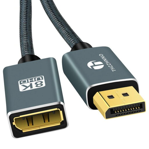 Thzzhnno 1.4 DisplayPort延長ケーブル Thzzhnno 1.4 DisplayPort延長ケーブル