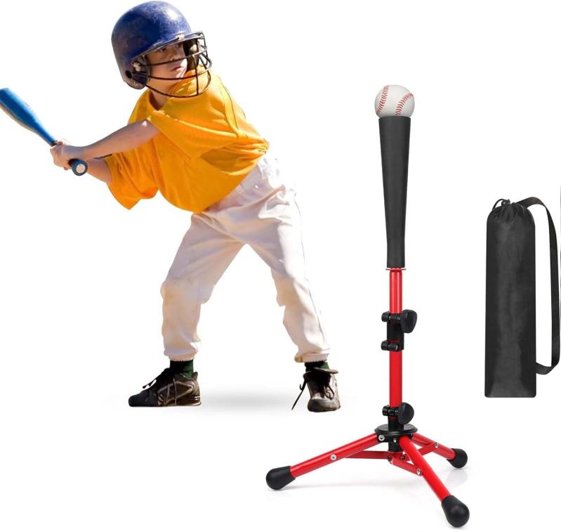野球 バッティング 子供 バッティングティー 野球練習用具 置きボールホルダー ティースタンド ボール..