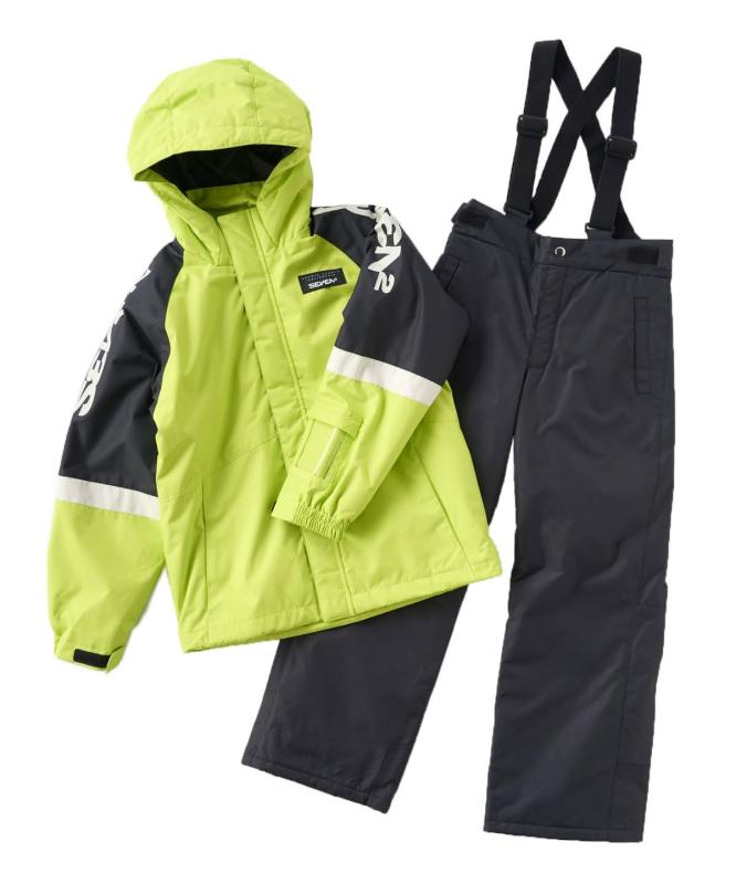 [オーシャンパシフィック] スノーウェア 上下セット サイズ調整可能 耐水圧10000mm 144131 ボーイズ