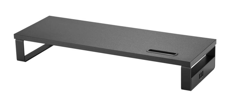 武田コーポレーション デスクまわり・収納・便利 【卓上ラック・USBポート付き】 ブラック 60×21×9.7cm 卓上ラック USBポート付き N1-TR60BK