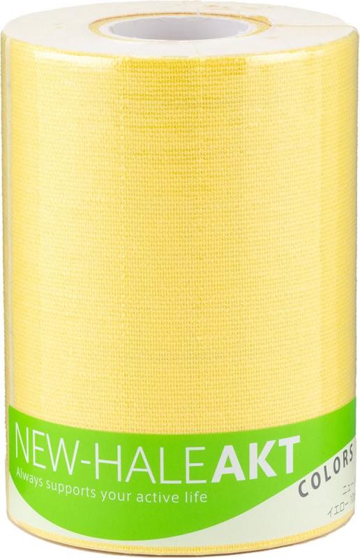 New-HALE(ニューハレ) テーピングテープ ロールタイプ ひじ ひざ 関節 筋肉 サポート AKT Colors イエ..