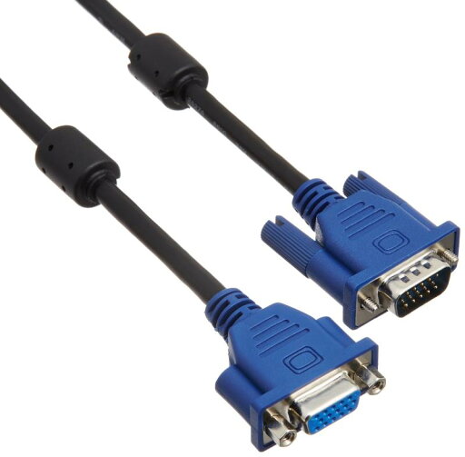 ELECOM ディスプレイ延長ケーブル D-Sub15pin(ミニ)オス-D-Sub15pin(ミニ)メス CAC-E10シリーズ ELECOM ディスプレイ延長ケーブル D-Sub15pin(ミニ)オス-D-Sub15pin(ミニ)メス CAC-E10シリーズ