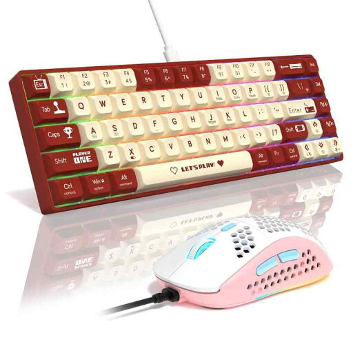 AJAZZ AK680 メカニカルゲーミングキーボード 60%コンパクト 有線接続 ホットスワップ 赤軸 68キー カラーブロッキング 19種RGB 64色レインボーバックライト アンチゴースト キーボード・マウス AJAZZ AK680 メカニカルゲーミングキーボード 60%コンパクト 有線接続 ホットスワップ 赤軸 68キー カラーブロッキング 19種RGB 64色レインボーバックライト アンチゴースト キーボード・マウス