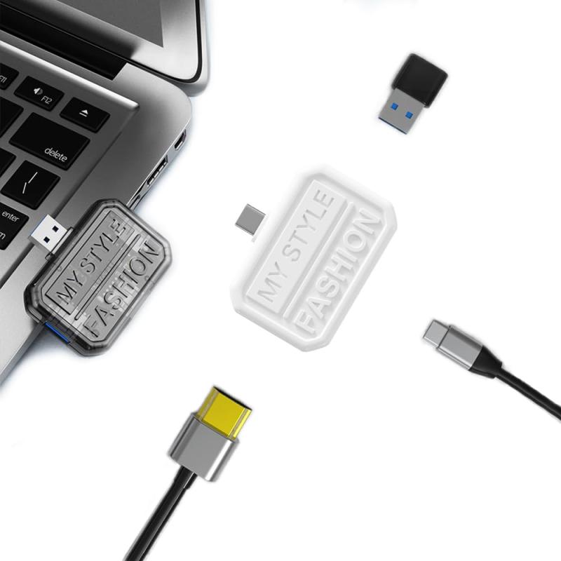 1to3 スマホ用 タブレット用 USB-Cドック ミニドック ドッキングステーション 拡張ドック 3in1 3ポート 60WPD 充電 HDMI USB3.0 映像出力 コンパクト かわいい おしゃれ モノトーン 軽い EGRET イーグレ