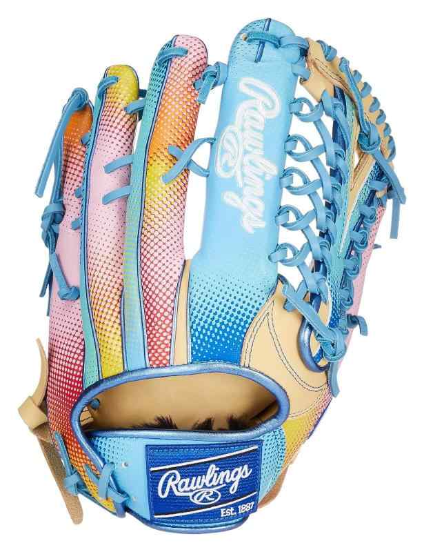 Rawlings(ローリングス) 野球 グラブ グローブ 大人用 軟式 HOH グラフィック パラダイス GRAPHIC PARADISE [外野手用] サイズ 12.5 GR4HGB88