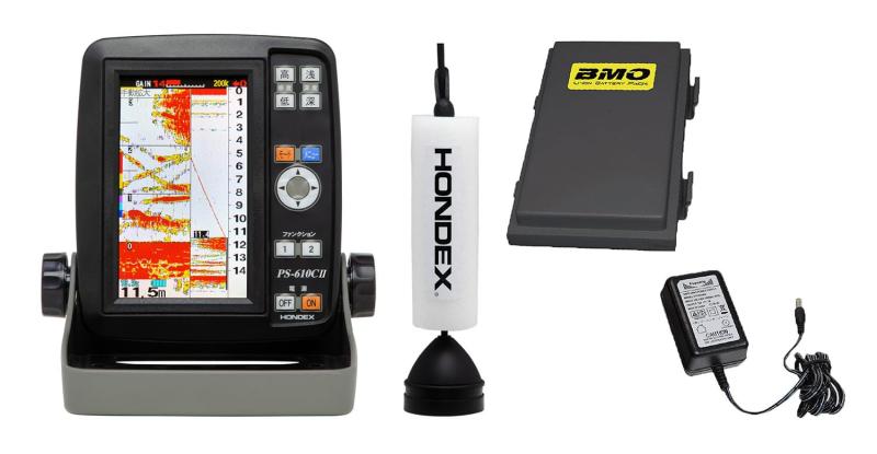 ホンデックス(HONDEX) 魚群探知機 PS-610C2 ワカサギパック