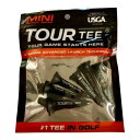 【正規品】 TOUR TEE MINI ツアーティー ミニ BLACK SPINE 45mm 6本入り T-491-880 USGA R&Aルール適合 ティーア...
