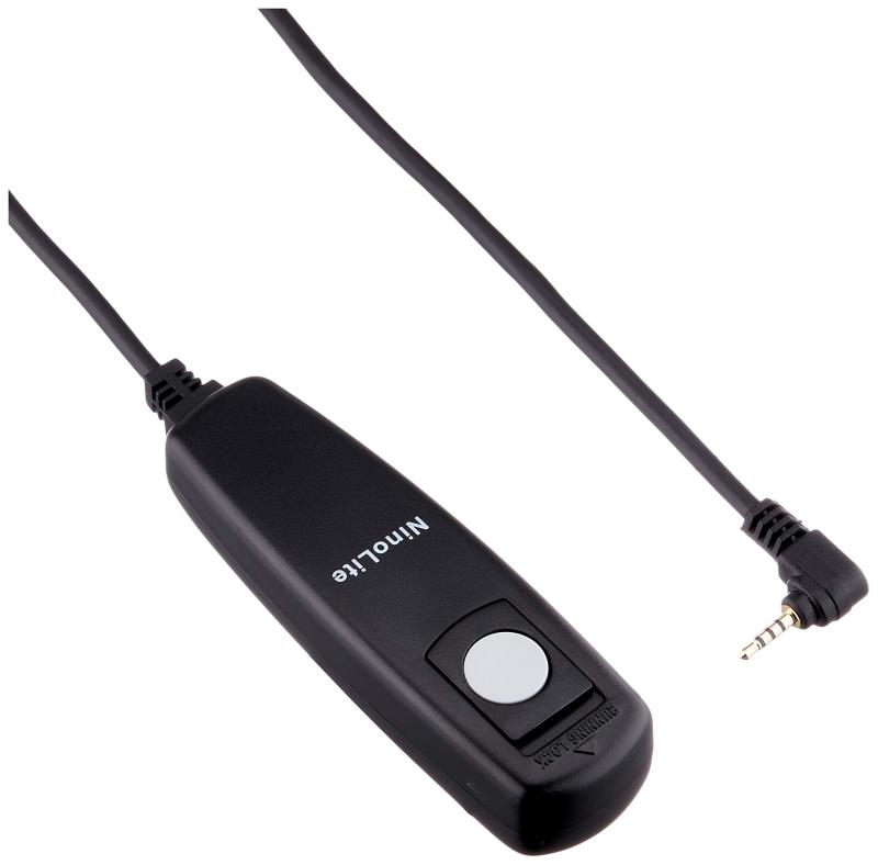 NinoLite シャッターリモコン DMW-RS1 / DMW-RSL1 の互換品 カメラ DMC-G1K DMC-G5 DMC-G7H DMC-G3K 等対応 RS008