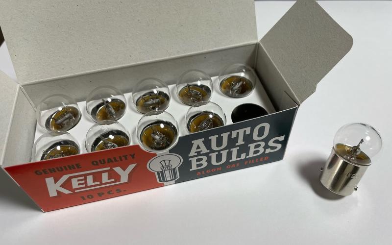 ケリー電気 白熱球 G18 BA15S 24V12W ライセンス球 1310-2000 10個入