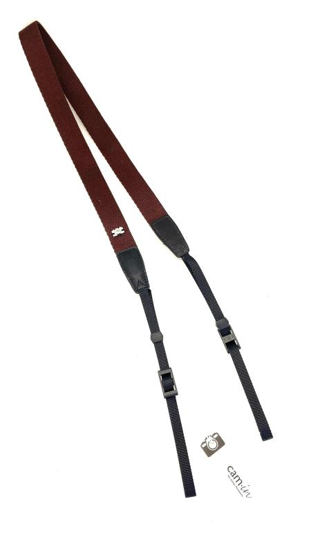 [カムイン] 1502A [カメラ用ストラップ ダークコーヒー]